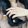 MZMZ鉑金戒指永恒情侶對(duì)戒Pt950白金訂婚結(jié)婚生日情人節(jié)禮物送女友 輕奢款-【永恒】情侶對(duì)戒 曬單實(shí)拍圖