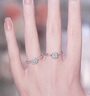 鉆途鉑金培育鉆石求婚戒指Pt950鉆戒1克拉高考禮物結婚戒指生日金戒指50分培育鉆D銀戒托VVS/NGIC證贈證書(shū)/贈專(zhuān)屬禮盒/贈圈號同價(jià) 曬單實(shí)拍圖
