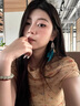 貞喜氣 一字肩上衣夏辣妹碎花韓版設(shè)計感短袖T恤上衣女露肩荷葉邊不規(guī)則 黃色 L 曬單實拍圖