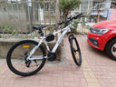 喜德盛山地自行車黑客350 X6鋁合金車架21速變速機(jī)械碟剎 白灰色 17寸 曬單實(shí)拍圖