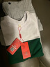 皮爾卡丹（pierre cardin）男童夏裝套裝2025新款夏季純棉中大童帥氣短袖兒童男孩運(yùn)動(dòng)衣服潮 墨綠色 XYY B1242 150 曬單實(shí)拍圖
