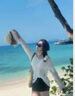 槿城比基尼泳衣女罩衫海邊外套針織寬松防曬沙灘度假外搭可下水泡溫泉 白色前后可兩穿 Z3212 均碼 曬單實拍圖