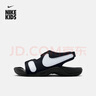 耐克（NIKE）官方男女童SUNRAY ADJUST 6大童涼鞋夏季沙灘輕便DX5544 002黑/白色 37.5 曬單實(shí)拍圖