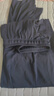 天蠶80S天絲莫代爾睡衣男士新品家居服休閑寬松大碼長(zhǎng)袖套裝 藏青2XL 曬單實(shí)拍圖