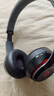迪普爾適用beats solo3耳罩無線耳機(jī)套solo2通用海綿蛋白皮套魔音頭戴式海綿套耳罩蛋白皮【黑色】 曬單實(shí)拍圖
