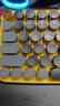 羅技（Logitech）POP KEYS無線藍牙鍵盤 機械鍵盤無線辦公鍵盤筆記本電腦雙模手機平板ipad鍵盤MAC小巧便攜外接鍵盤 熱力黃 曬單實拍圖