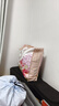 博洋家紡 A類抑菌50%大豆纖維被四季被芯 春秋被子約4.6斤200*230cm粉 曬單實(shí)拍圖