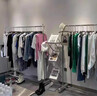 空夢(mèng)服裝店展示架落地式掛衣架女裝店衣服陳列貨架童裝不銹鋼服裝架 不銹鋼100*40*160cm 曬單實(shí)拍圖