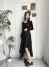 卓詩尼厚底樂福鞋女2025年新款秋季英倫風(fēng)女鞋粗跟復(fù)古單鞋蝴蝶結(jié)小皮鞋 黑色 37 曬單實拍圖