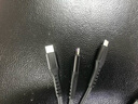 艾昊者30W透明超級(jí)閃充PD快充數(shù)據(jù)線適用蘋果iphone14/13/12/11pro/8plus/7/6s平板手機(jī)ipad通用加長xs 適用蘋果PD快充【騎士黑】全透明數(shù)據(jù)線 1.5米 曬單實(shí)拍圖