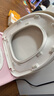 babycare馬桶坐便器蹲便器兒童馬桶仿真馬桶坐便圈2-6歲寶寶便盆維爾粉 曬單實(shí)拍圖