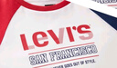 LEVI'S李維斯童裝兒童棉長袖T春季新款撞色拼接男童圓領上衣 曬單實拍圖