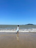 乖妮貓女童夏裝公主裙2025新款雪紡裙子女大童夏季背心裙兒童夏天連衣裙 藍(lán)色 160 碼 曬單實(shí)拍圖
