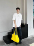 7家優(yōu)品 短袖t恤男士夏季新款美式高級感cleanfit寬松圓領(lǐng)重磅半袖上衣男 CQS-1472白色 XL 曬單實(shí)拍圖