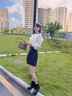 卡帝樂鱷魚（CARTELO）馬丁靴女2025秋冬新款真皮系帶單靴英倫風厚底加絨短靴機車靴子 6孔黑色【單里】 37 曬單實拍圖