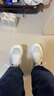 回力男鞋夏季透氣青少年運(yùn)動(dòng)休閑增高減震跑步老爹鞋 白/黑 41 曬單實(shí)拍圖