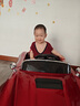 康帥愛(ài)貝美奔馳復古車(chē)男女孩兒童電動(dòng)車(chē)遙控玩具車(chē)充電動(dòng)汽車(chē)可坐人生日禮物 烤漆紅+12V7+雙驅+皮座+禮包 曬單實(shí)拍圖
