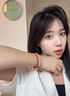 須橘靈隱寺聚財紅水晶瑪瑙手串女招財貴人旺事業(yè)瑪瑙手串送老婆禮物 南紅瑪瑙手串J022【白粉禮盒】 曬單實拍圖