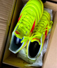 美津濃（MIZUNO）男女專業(yè)防滑AS碎釘足球鞋 MORELIA II PRO AS 45/黃色/珊瑚色/銀色 44 (285mm) 曬單實拍圖