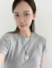 胖東來品質(zhì)保真正品和田玉平安扣吊墜玉佩天然玉石玉墜項鏈男女生 和田玉平安扣鴻運吉祥31mm高端 曬單實拍圖