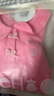 英氏（YEEHOO）女童T恤兒童衣服夏季時尚淑女可愛風短袖POLO衫夏裝新款中小童裝 甜蜜舞曲櫻花粉 130 曬單實拍圖