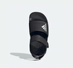 阿迪達(dá)斯（adidas）兒童涼鞋夏季男女大小童沙灘鞋 GW0344黑 4/36碼/225mm  曬單實(shí)拍圖