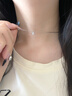 奧斯坦汀S925銀項(xiàng)鏈女蛇骨鏈吊墜輕奢高級(jí)感鎖骨情人節(jié)生日禮物送女友老婆 泡泡鉆蛇骨項(xiàng)鏈-原裝禮盒/免費(fèi)刻字 單條【贈(zèng)鑒定證書】 曬單實(shí)拍圖