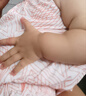 熊迪明女童夏裝女寶寶夏天短袖衣服2洋氣3歲女嬰兒童裝夏季套裝韓版潮 粉紅色 XT線條系帶背心套裝 90 cm【適合20-25斤】 曬單實(shí)拍圖