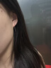 999純銀方塊小耳線女睡覺免摘耳釘圓珠耳環(huán)小巧氣質(zhì)耳骨養(yǎng)耳洞 ED25015【方塊耳線】1對 曬單實拍圖