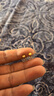 六福珠寶 黃金耳釘幾何圓泡釘實(shí)心足金耳飾計價G16TBGE0004 約1.02克 曬單實(shí)拍圖