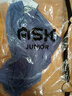 ASK JUNIOR女童褲子夏薄款涼感休閑長(zhǎng)褲時(shí)尚喇叭褲肌理兒童褲子 紫色 160  曬單實(shí)拍圖