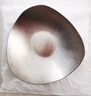 onlycook 輕奢復古304不銹鋼盤(pán)子家用水果盤(pán)餐具餐盤(pán)戶(hù)外圓盤(pán)美式工業(yè)淺盤(pán) 三角冷菜碟/單個(gè) 曬單實(shí)拍圖