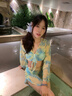 栢啟歆比基尼泳衣女泡溫泉高級(jí)感四件套小清新性感分體沙灘度假泳裝 比基尼四件套【扎染綠】 80-120斤 曬單實(shí)拍圖