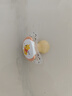 NUK防齙牙德國(guó)進(jìn)口乳膠安撫奶嘴夜用嬰兒0-6個(gè)月1-2歲以上防脹氣超軟 橘色/熊 1個(gè)裝 18-36個(gè)月/乳膠 曬單實(shí)拍圖