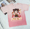真維斯女童哪咤套裝兒童服裝2025夏季新款純棉t恤短袖冰絲敖丙上衣服 哪吒【純棉短袖+冰絲防蚊褲】10 120 【推薦體重37-45斤】 曬單實(shí)拍圖