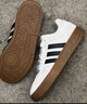 adidas「小鋸齒」D-PAD CLASSIC休閑美高風(fēng)復古籃球板鞋阿迪達斯 淺灰/黑色/淺猩紅   43 曬單實(shí)拍圖