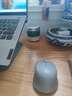 羅技（Logitech）M330 輕音鼠標 無線鼠標 辦公鼠標 右手鼠標 帶無線微型接收器 灰色 曬單實拍圖