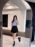 啄木鳥(niǎo)厚底小皮鞋女25年新款高跟英倫風(fēng)jk制服配裙子樂(lè )福鞋百搭增高單鞋 黑色亮光【跟高6.5cm】 37 (235mm) 曬單實(shí)拍圖