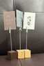 創(chuàng  )意復古原木便簽照片卡片名片夾子立式簡(jiǎn)約可愛(ài)留言便簽裝飾擺件 便簽裝飾擺件-黑色-1個(gè) 曬單實(shí)拍圖