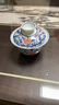 兮元記青花釉里紅三才蓋碗泡茶杯家用陶瓷敬茶碗單個帶蓋高檔功夫茶具 一露連升青花釉里紅靜逸蓋碗 曬單實拍圖