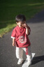 G.DUCKKIDS小黃鴨漢服男童套裝夏季兒童唐裝短袖中小童男孩夏裝周歲宴禮服 飛龍在天紅色 100 建議2~3歲【 90-100】 曬單實拍圖