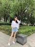 回力女鞋小白鞋女2025新款百搭一腳蹬帆布鞋女夏款鞋子女生板鞋女 白色-淺口夏季薄款 37 曬單實(shí)拍圖