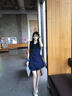 燁白老錢風(fēng)穿搭套裝亞麻馬甲時(shí)尚休閑女夏季2025感小香風(fēng)無(wú)袖背心短褲 米白色馬甲+米白色短褲 M 曬單實(shí)拍圖