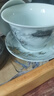 蘇氏陶瓷（SUSHI CERAMICS）水墨龍騰盛世(蓋碗)非遺傳承人蘇愛珍老師作品泡茶碗J1024 曬單實(shí)拍圖