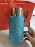 花間道純鈦保溫杯男士燜茶杯鈦杯保冷隨行杯帶手柄泡茶杯畢業(yè)老師禮物 曬單實(shí)拍圖
