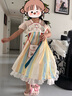 巴拉巴拉女童連衣裙夏裝兒童裙子國風(fēng)漢服襦裙寶寶網(wǎng)紗裙208224111013 曬單實(shí)拍圖
