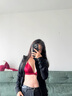 紅色內(nèi)衣女2025蛇年本命年前扣美背三角杯小胸聚攏深v性感文胸罩 酒紅色 單件 S 推薦70A 70B 的小姐姐 曬單實(shí)拍圖