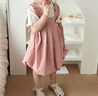 哈羅小黃鴨HAL.DUCK女童夏季連衣裙套裝2025新款兒童夏裝小女孩洋氣短袖背帶裙兩件套 粉紅色 90 cm 曬單實(shí)拍圖