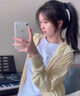 CEENIU奶黃色防曬衣女款冰絲透氣2025新款夏季寬松輕薄款戶外防曬服外套 活力黃 L 適合166-175cm，體重150斤以下 曬單實(shí)拍圖