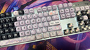 羅技（Logitech） K845機(jī)械鍵盤 電競(jìng)有線游戲電競(jìng)機(jī)械鍵盤 104鍵DIY定制鍵帽版 電競(jìng)鍵盤吃雞 背光金屬面板 K845紅軸+庫(kù)洛米鍵帽+多選禮品 曬單實(shí)拍圖